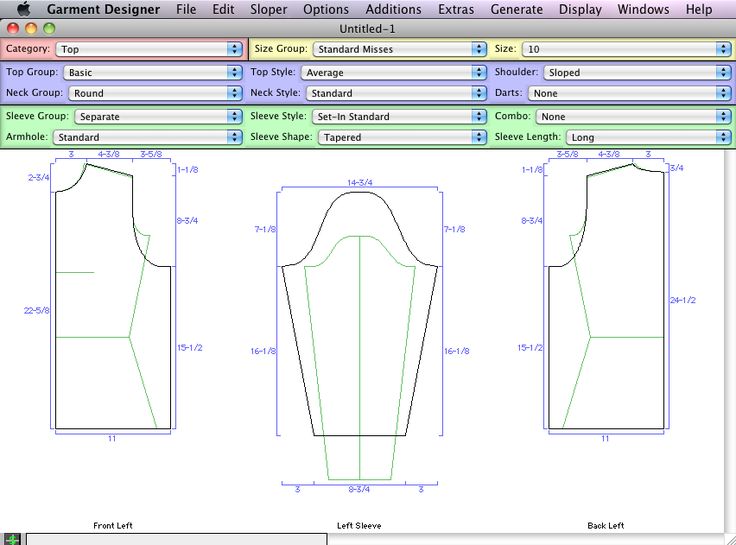 Sewing Pattern Drafting Software For Mac