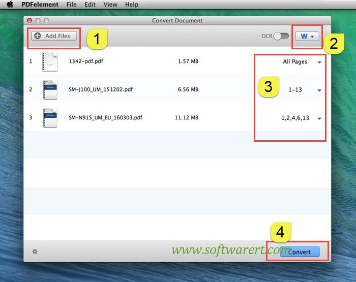 convert pdf to word free software for mac